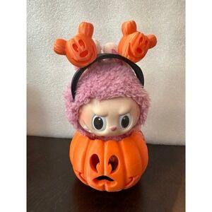 Labubu Halloween Orange pumpkin